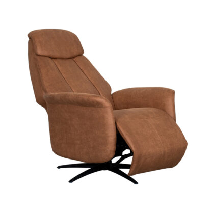 LABEL51 Fauteuil Oslo - Cognac - Micro Suede - Afbeelding 5