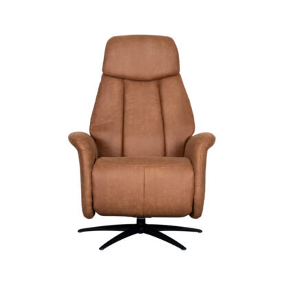 LABEL51 Fauteuil Oslo - Cognac - Micro Suede - Afbeelding 6