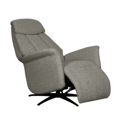 LABEL51 Fauteuil Oslo - Truffel grijs - Boucle - Afbeelding 4