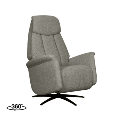 LABEL51 Fauteuil Oslo - Truffel grijs - Boucle