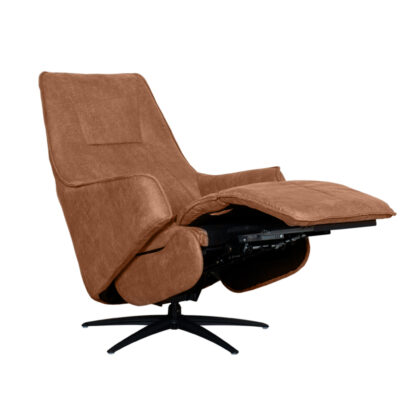 LABEL51 Fauteuil Odense - Cognac - Micro Suede - Afbeelding 4