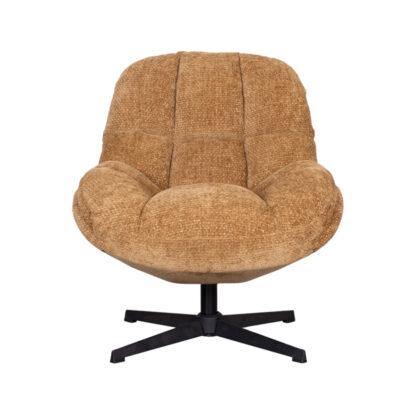 LABEL51 Fauteuil Huxley - Cognac - Elite - Afbeelding 3