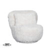 LABEL51 Fauteuil Doodle - Crème - Fluffy - One Size