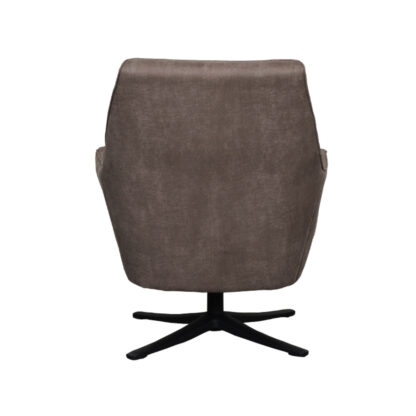 LABEL51 Fauteuil Tod - Taupe - Micro Suede - Afbeelding 7