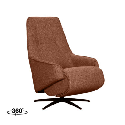 LABEL51 Fauteuil Odense - Coral - Boucle