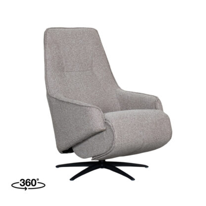 LABEL51 Fauteuil Odense - Truffel grijs - Boucle - Afbeelding 3