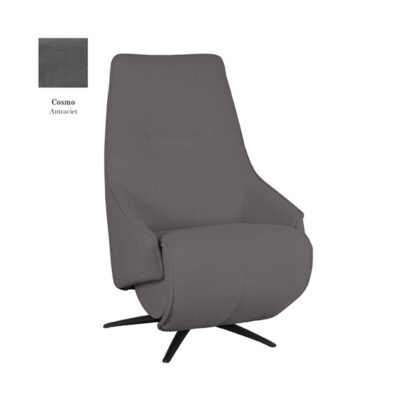 LABEL51 Fauteuil Odense - Antraciet - Cosmo - Afbeelding 3