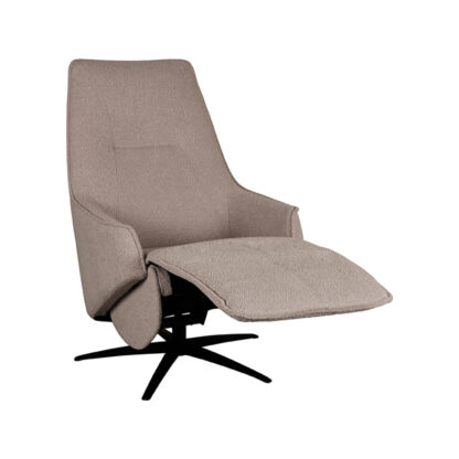 LABEL51 Fauteuil Odense - Taupe - Micro Suede - Afbeelding 4