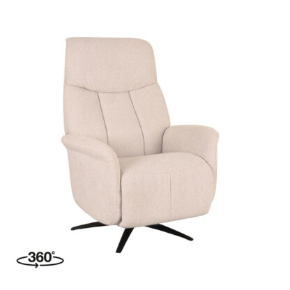 LABEL51 Fauteuil Oslo - Naturel - Boucle