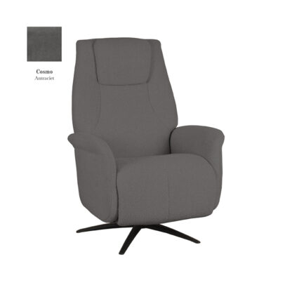 LABEL51 Fauteuil Stockholm - Antraciet - Cosmo - Afbeelding 3