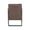 D-MAXX Fauteuil Denmark - Antraciet - Microfiber - Afbeelding 4